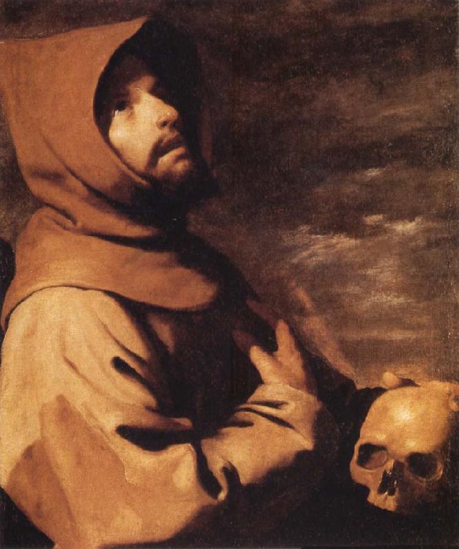 Francisco de Zurbaran The Ecstacy of St Francis